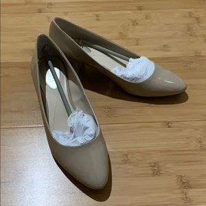 Alfani nude shiny heels